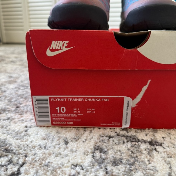 Nike Flyknit Trainer Chukka SFB "Blue Lagoon" - Picture 6 of 9